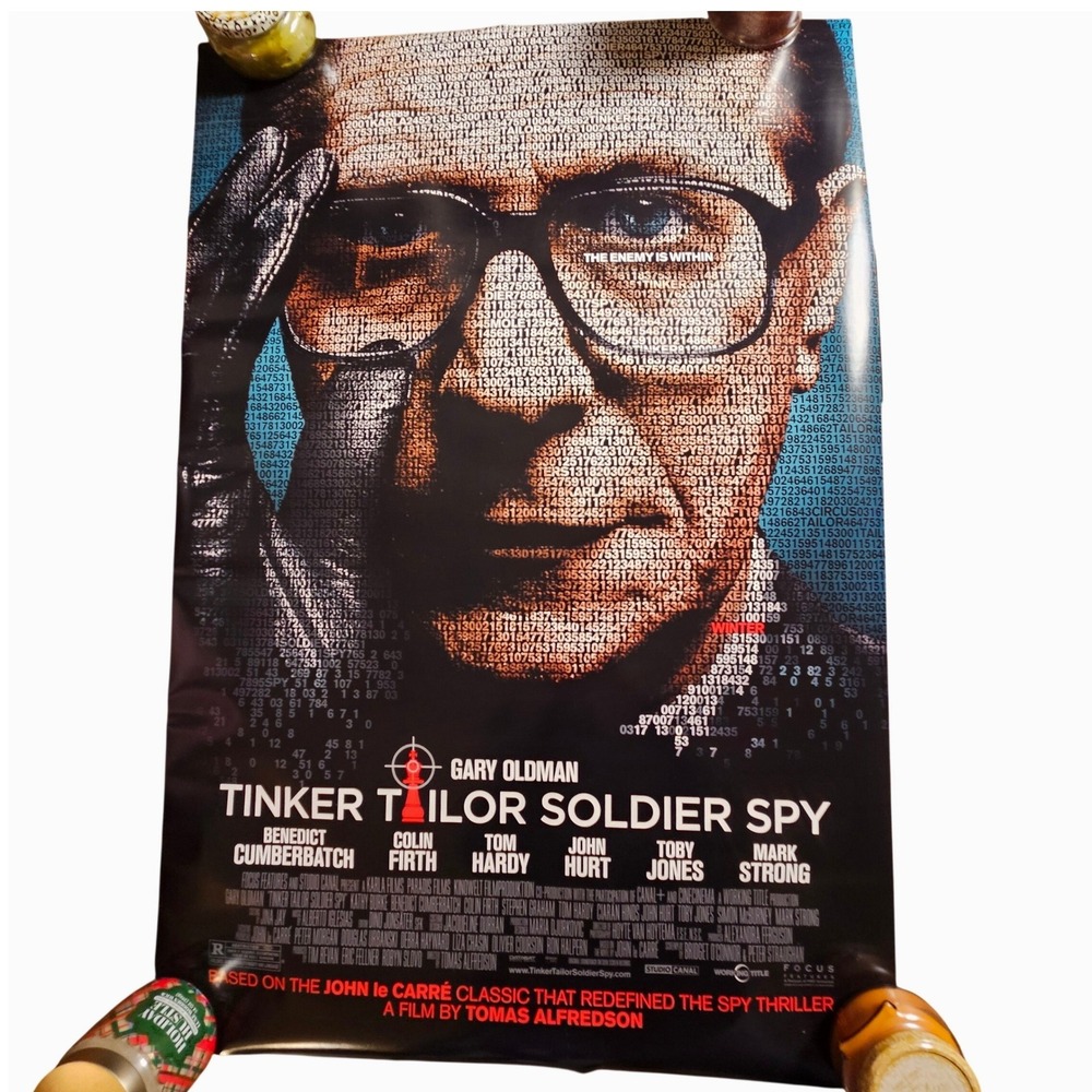 Tinker Tailor Soldier Spy 2011 Original Movie Poster 27x40 Gary Oldman D/S